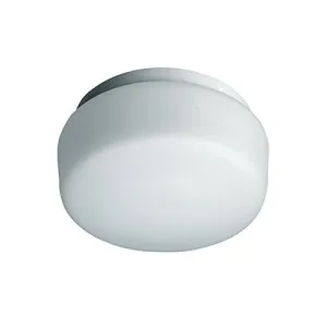 Radiant Lighting RC149 Cheesecake Round Ceiling Light 200mm White JL20 W