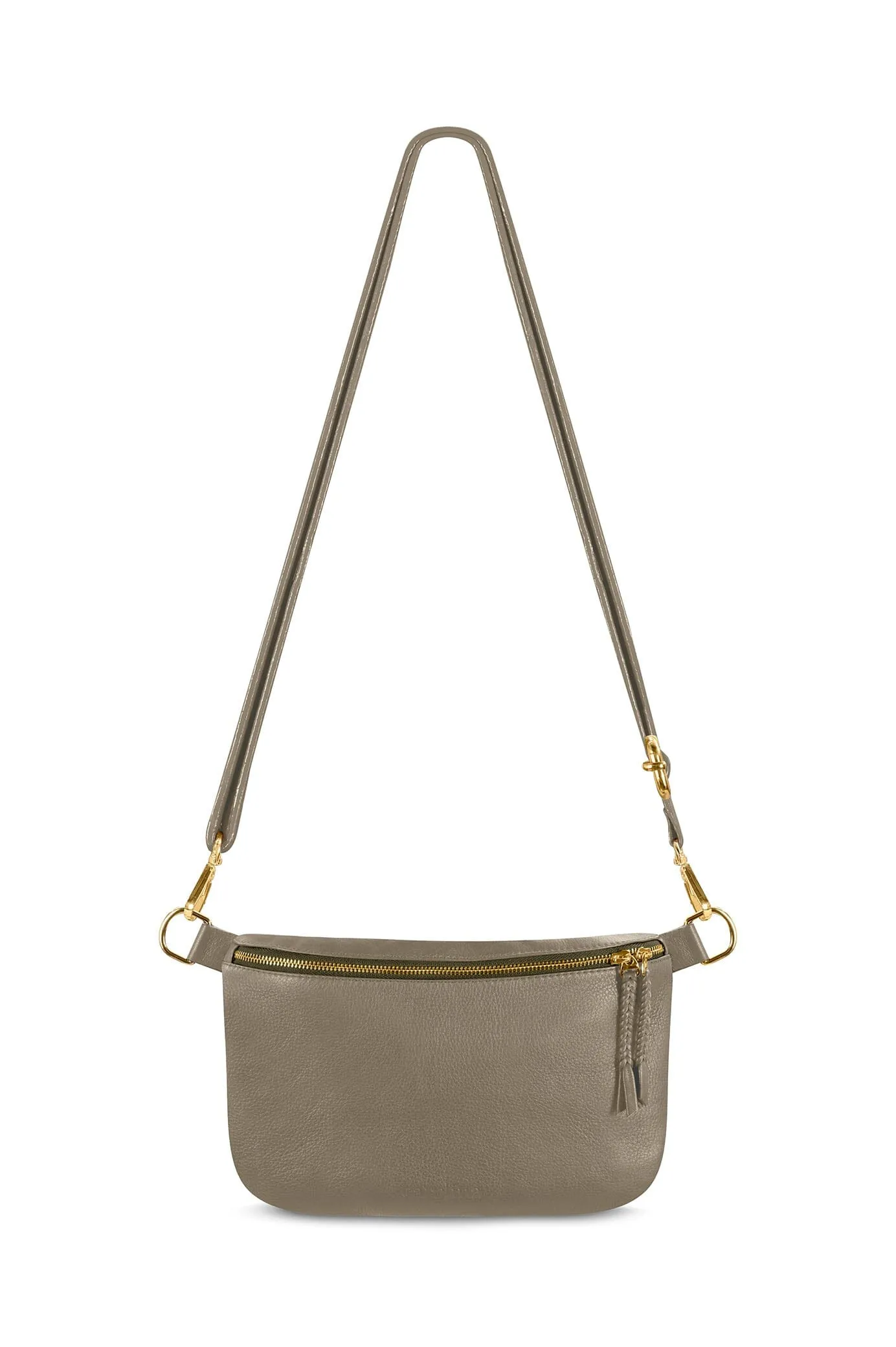 Ramona Leather Handbag Khaki