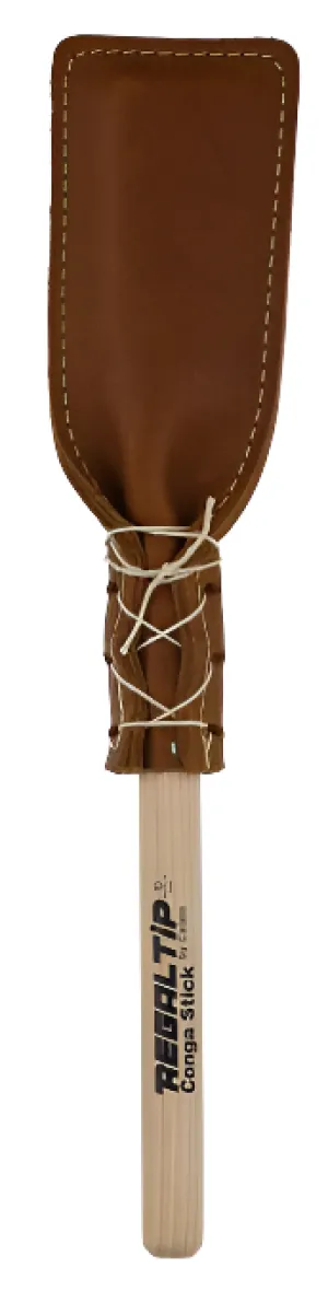 Regal Tip Leather Paddle Conga Stick