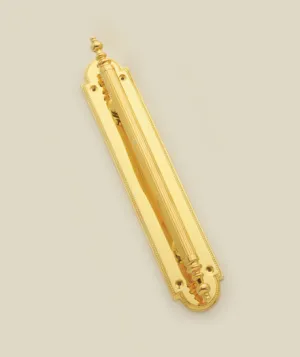 Regency Pull Handle On Plate (Gold Plated)