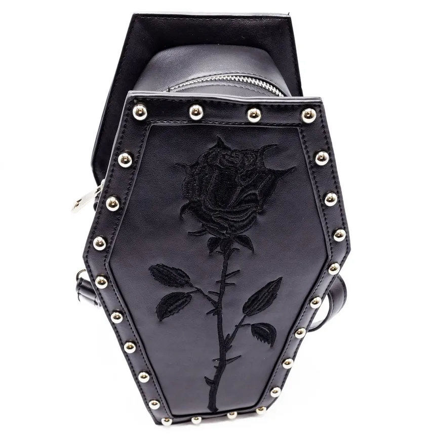 ROSE COFFIN BAG