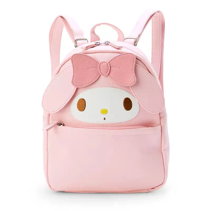 Sanrio Cute PU Backpack Shoulder Bag Backpack Handbag for Girls