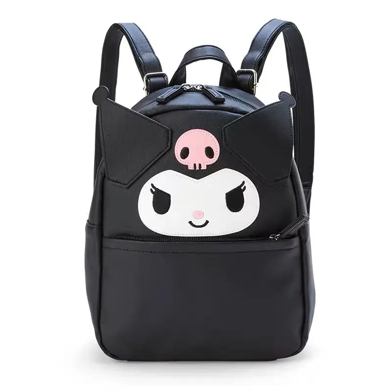 Sanrio Cute PU Backpack Shoulder Bag Backpack Handbag for Girls