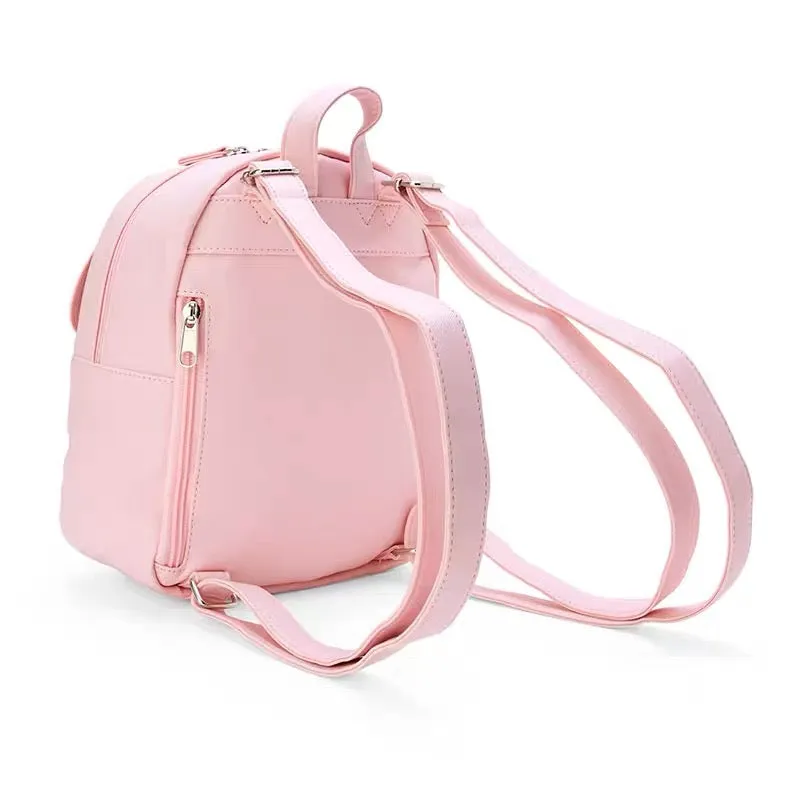 Sanrio Cute PU Backpack Shoulder Bag Backpack Handbag for Girls