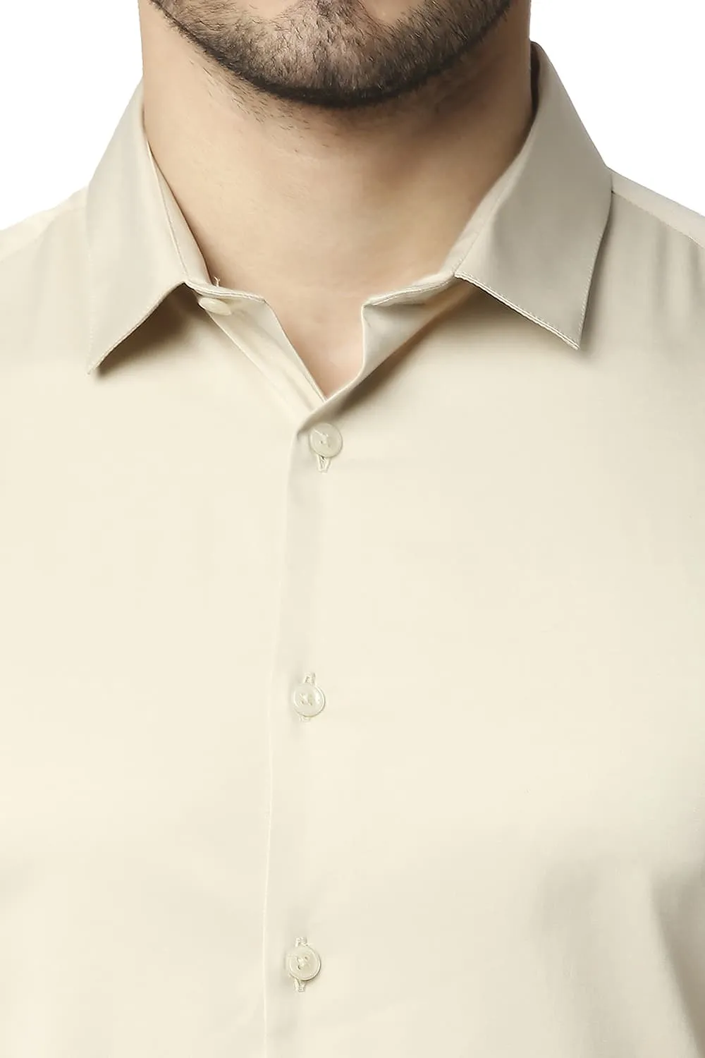 Slim Fit Polyester Stretch Shirt