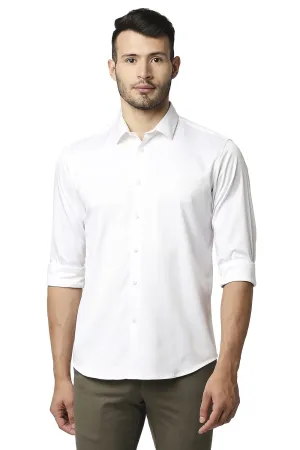 Slim Fit Polyester Stretch Shirt