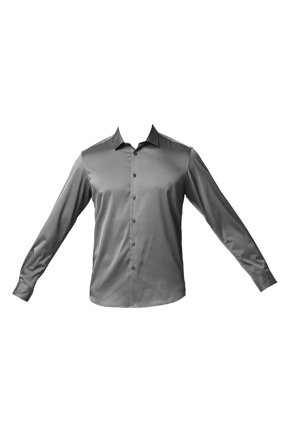 Slim Fit Polyester Stretch Shirt