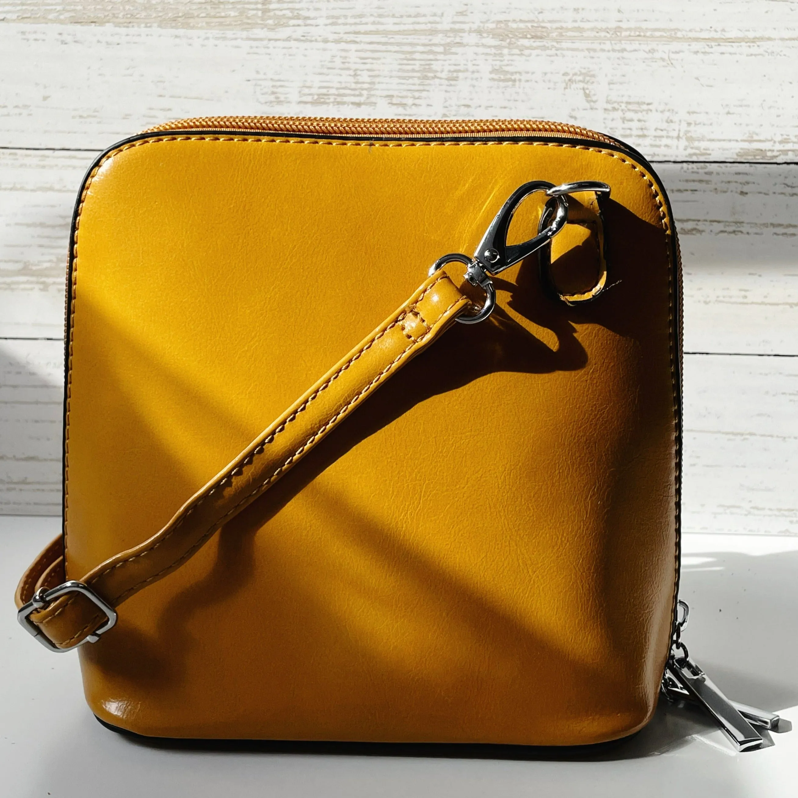 Small Cross Body Bag - Mustard