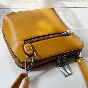 Small Cross Body Bag - Mustard