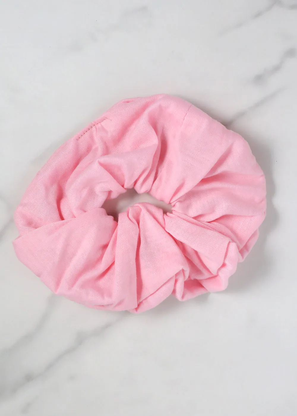 Soft Vibrant Hair Scrunchies