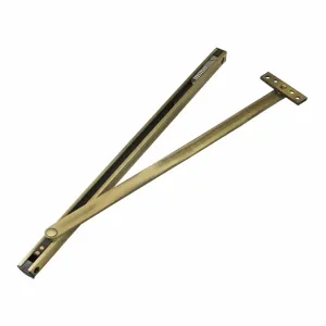 Solid Brass Overhead Door Holder (Antique Brass Finish)