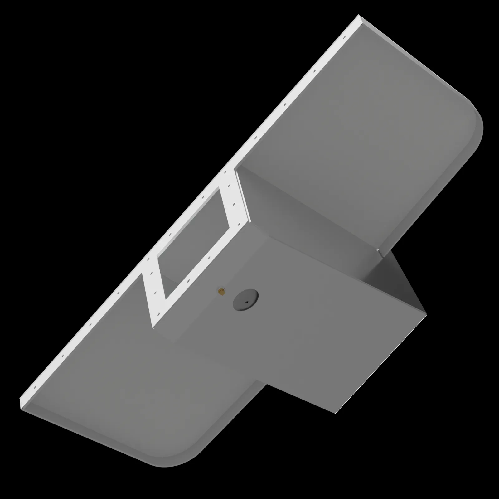 Standard Apex Single Engine 13° Transom Bracket