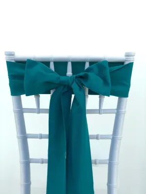 Teal Polyester Sashes