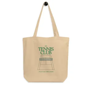 TENNIS CLUB Tote Bag