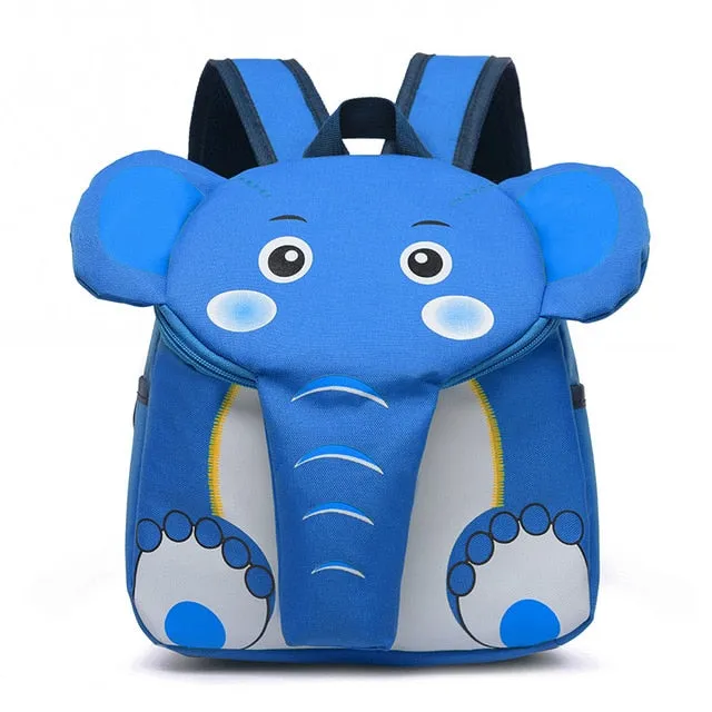 Toddler Schoolbag Fashion Cartoon Animal Anti-lost Backpack Kindergarten Bags