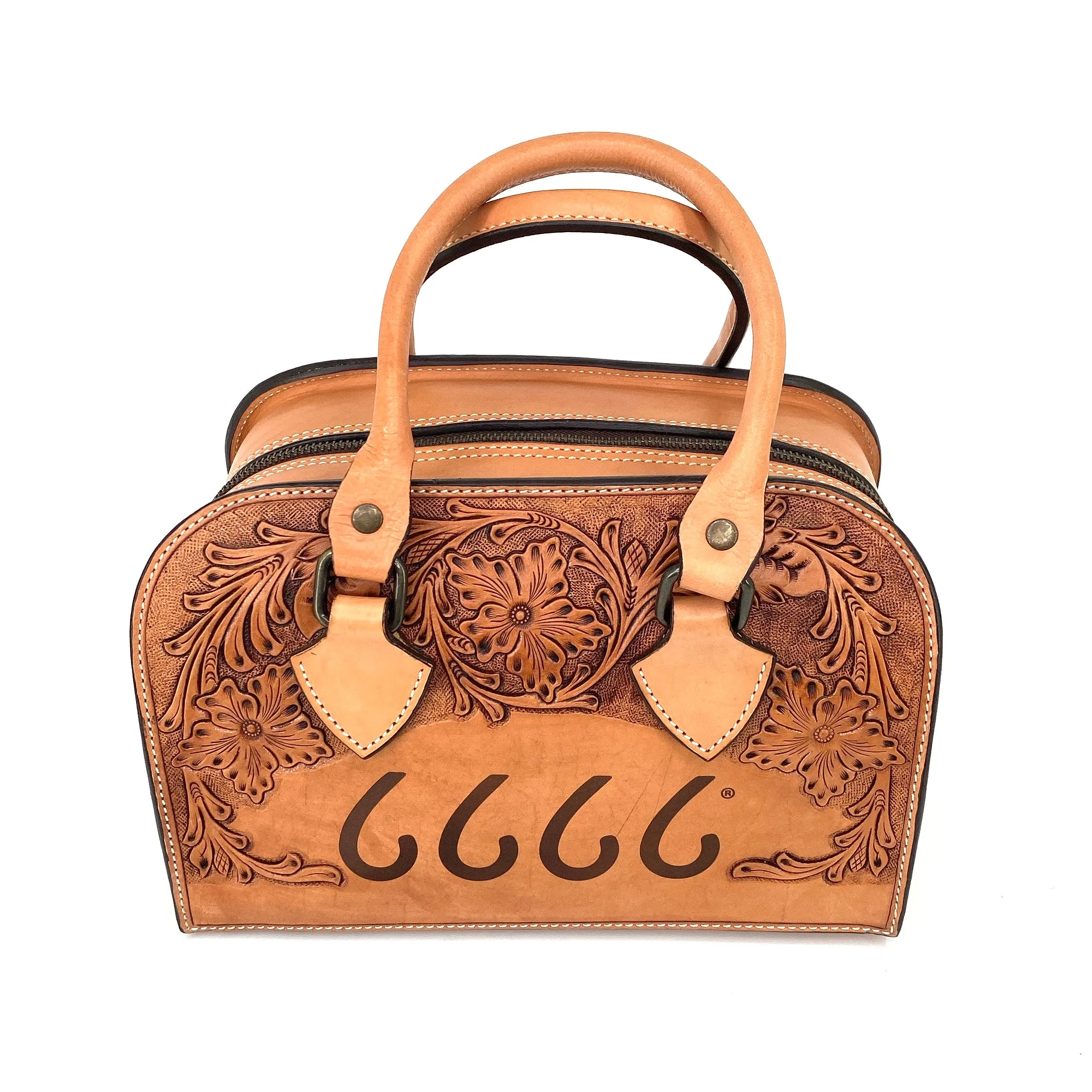 Tooled Leather Handbag