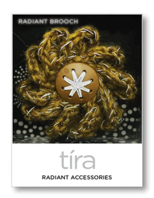 Tíra Radiant Flower - Gold