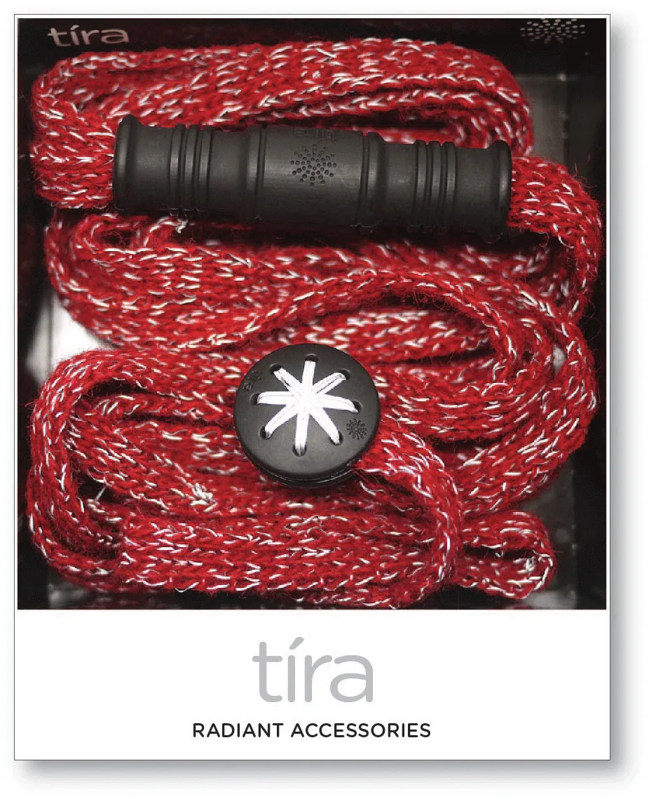 Tíra Radiant Necklace - Red