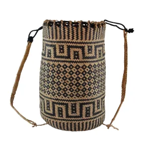 Tribal Anjat Rattan Borneo Backpack