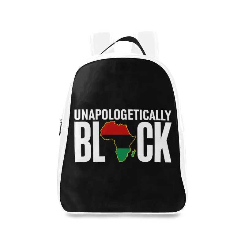 Unapologetically Black RBG Leather Bookbag