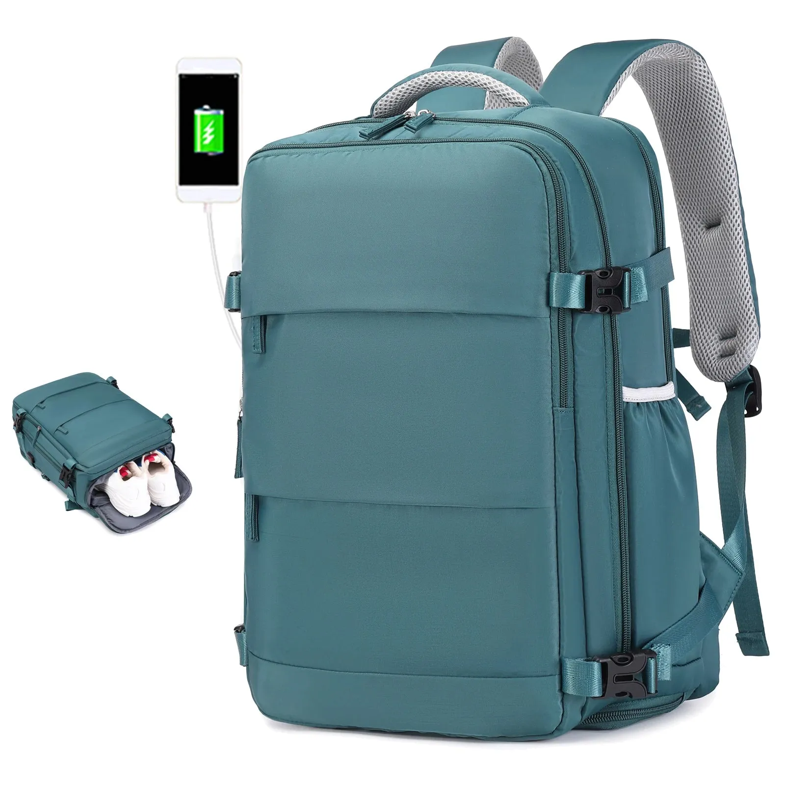 Unisex Multifunctional Travel Waterproof  Airline Approved Backpack