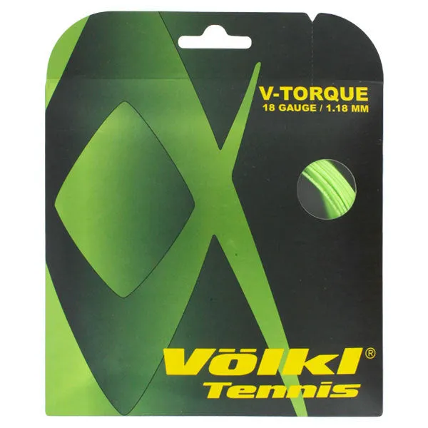 V Torque 18G Tennis String Neon Green