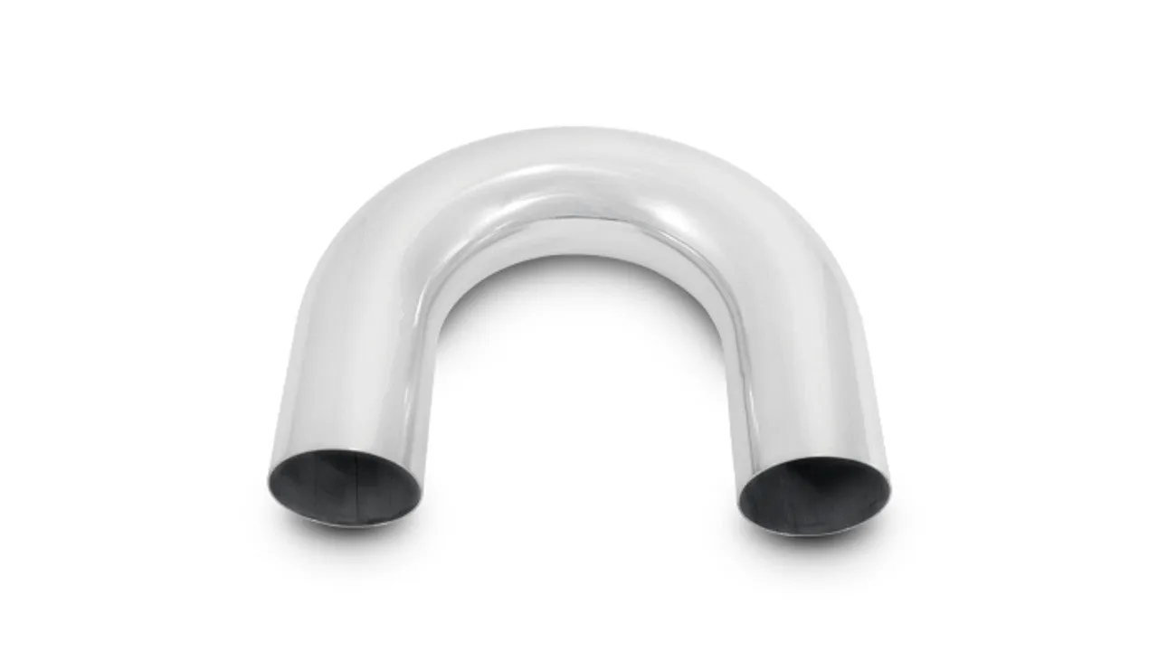 Vibrant 180 Degree Aluminum Piping, 2.5" O.D. - Polished  - 2867