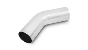 Vibrant 45 Degree Aluminum Piping, 4" O.D. - Polished  - 2875