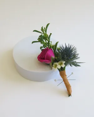 Vibrant Boutonniere