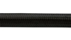 Vibrant Performance 10 Ft. Roll -20 Black Nylon Braided Flex Hose