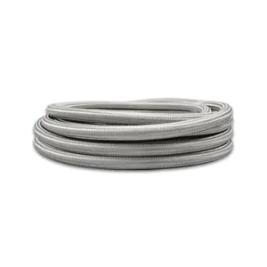 Vibrant Performance Steel-Flex Braided Stainless PTFE Hose - 6 AN - 20 ft