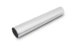 Vibrant Straight Aluminum Piping, 2.75" O.D. x 18" long - Polished  - 2882