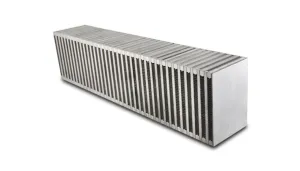 Vibrant Vertical Flow Intercooler Core, 18" Wide x 8" High x 3.5" Thick  - 12868