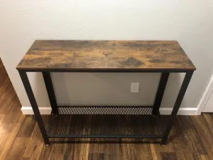 Vintage Console, Sofa Side Table for Entryway Living Room