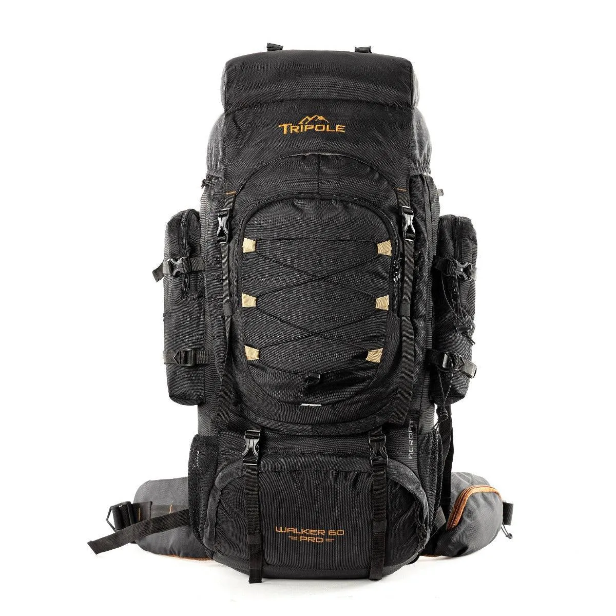 Walker Pro Trekking and Hiking Rucksack - 60 Litre - Black