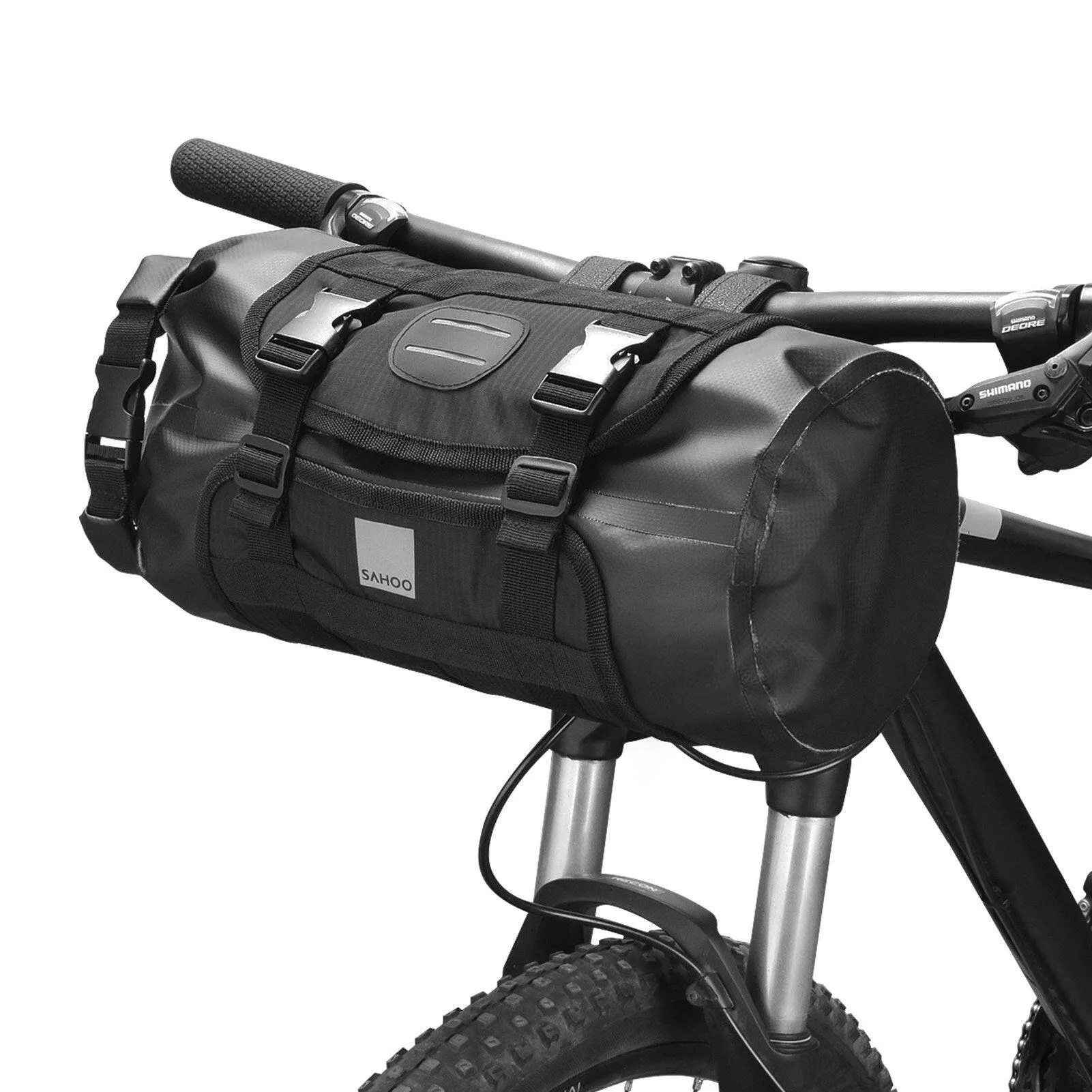 Waterproof Bike Handlebar Bag Front Bicycle Dry Pack Large Capacity Cycling Front Storage Bag for Road Bike MTB Mountain Bike