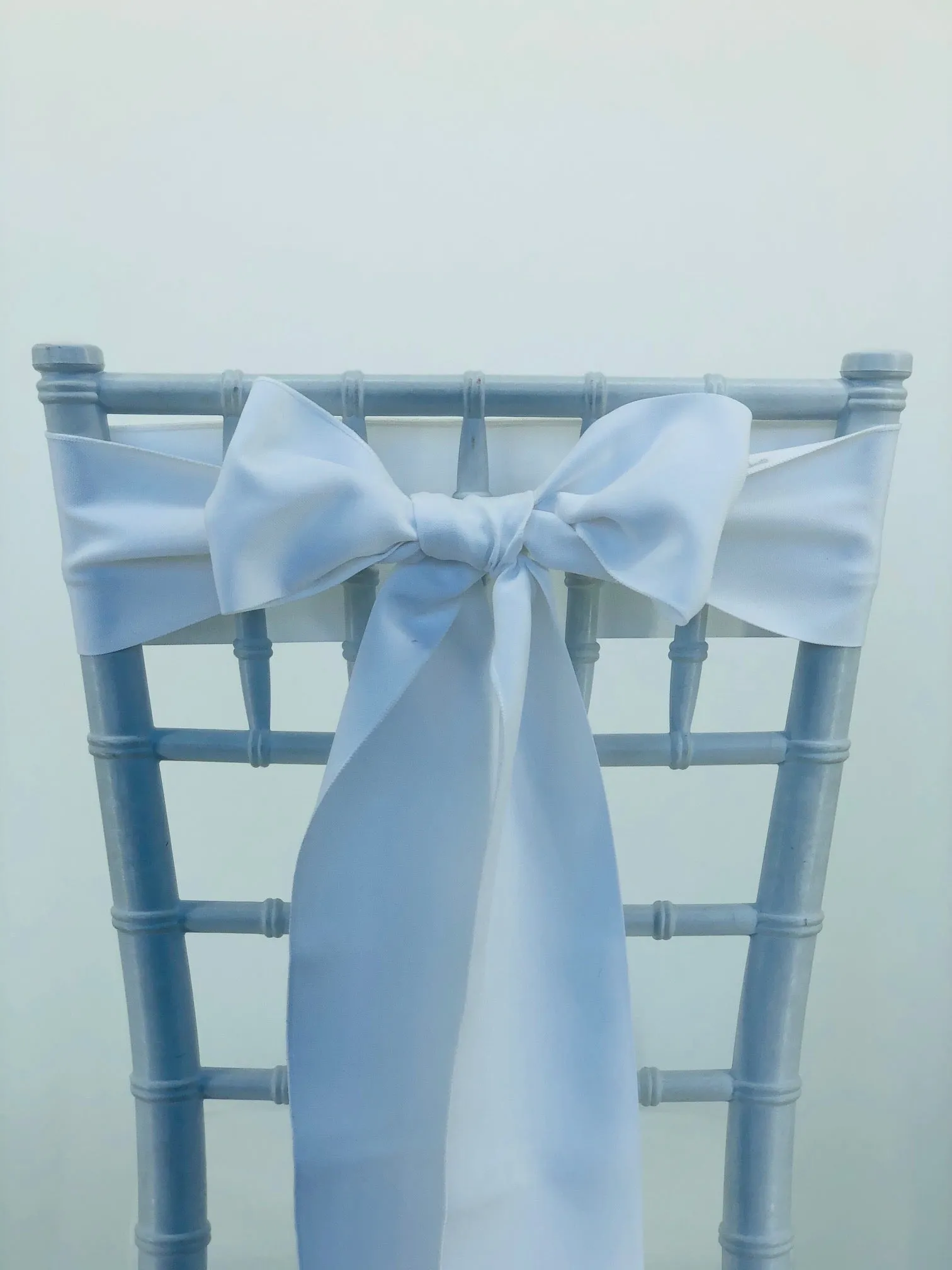 White Polyester Sashes