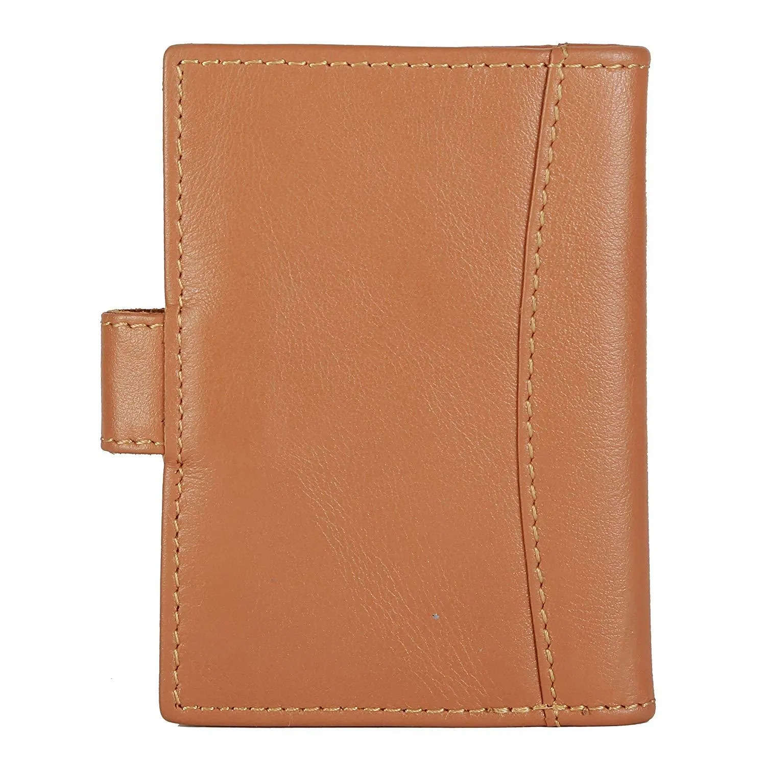 WildHorn Genuine Leather Brown Credit Card Holder