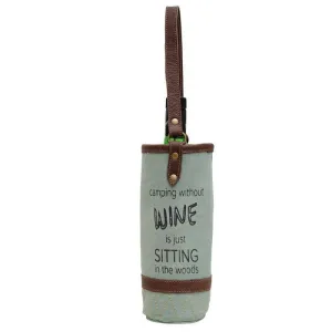 Wine Is Just Sitting Myra Wine Bag