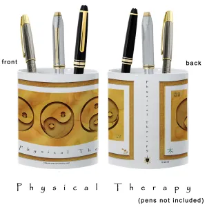 Yin Yang Pencil Holder "Wood" (Physical Therapy)